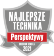 Odznaka srebrna szkoła 2021